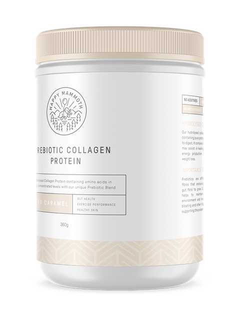 Happy Mammoth Prebiotic Collagen Protein (Salted Caramel - Limited Edition)