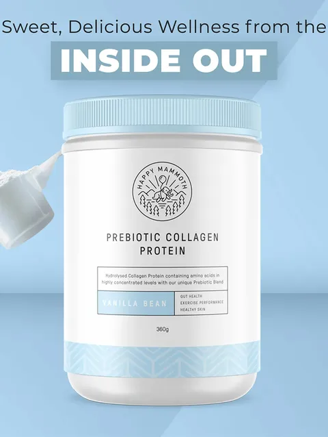 Happy Mammoth Prebiotic Collagen Protein